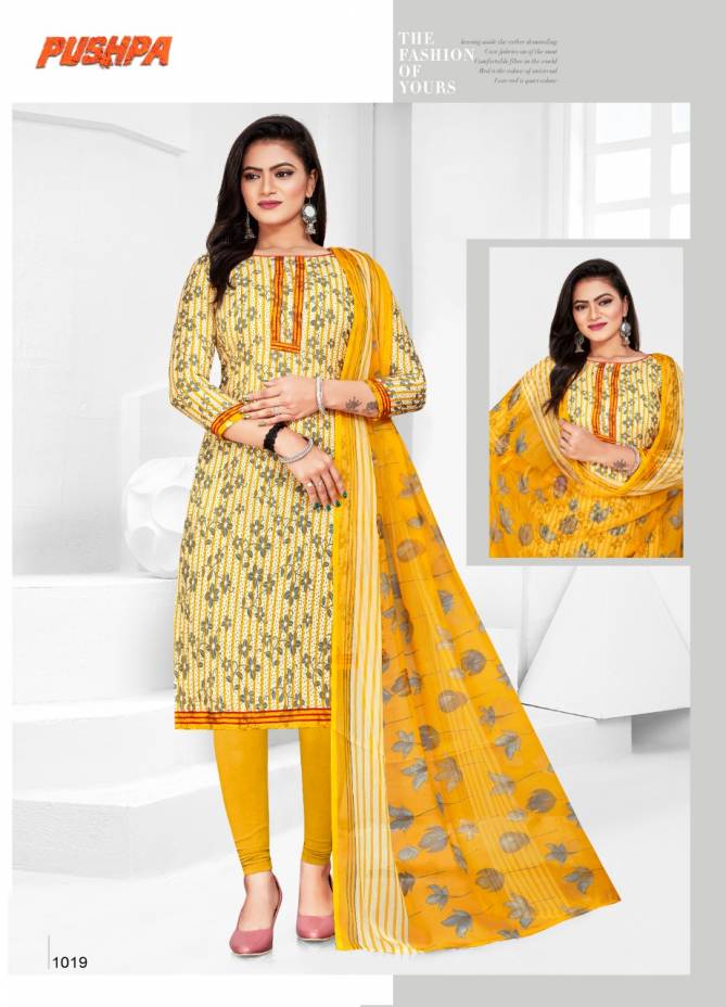 Amit Pushpa 2 Synthethic Casual Daily Wear Cotton Printed Dress Material